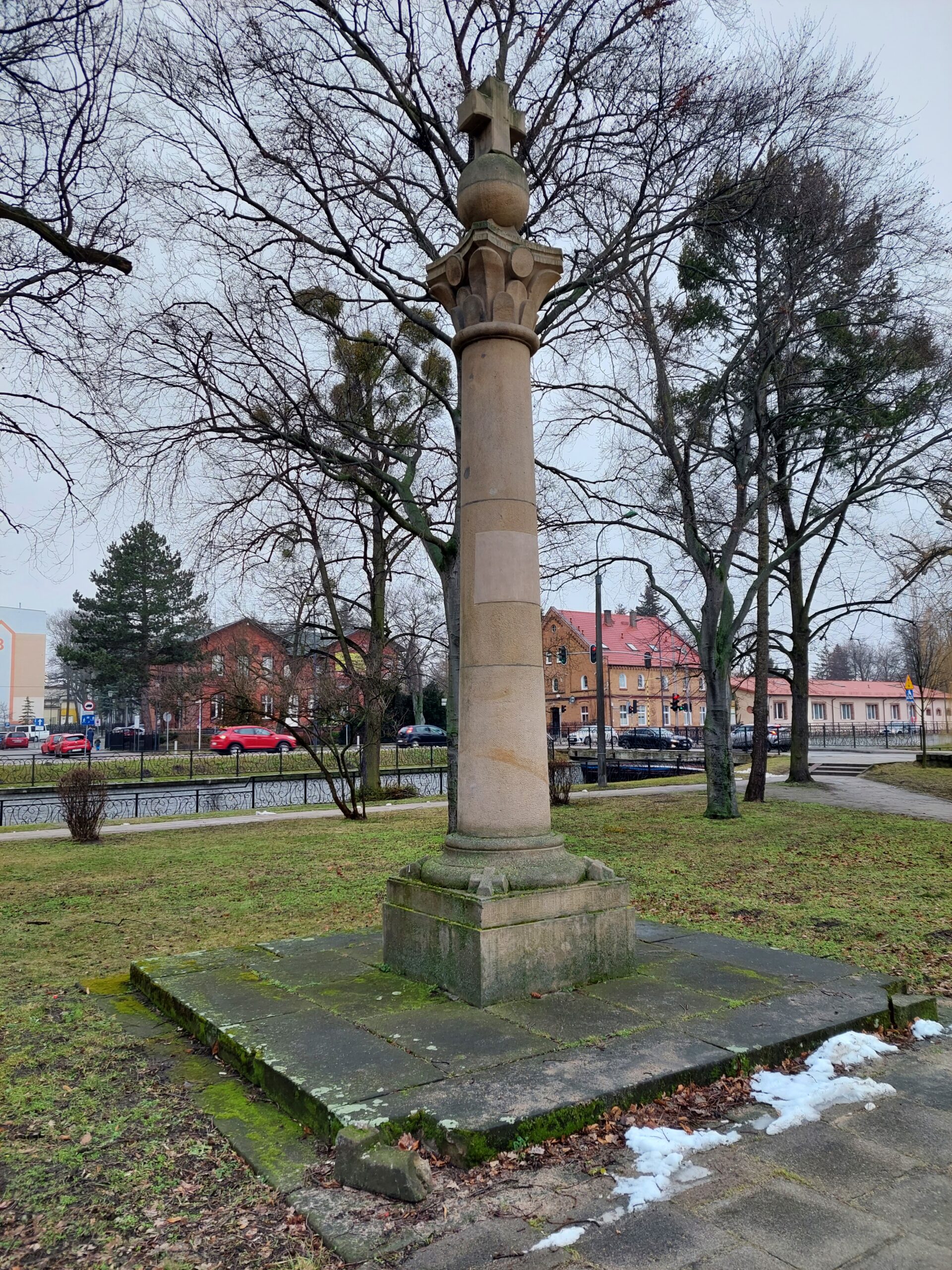Pomnik znajdujący się przy ul. Grunwaldzkiej