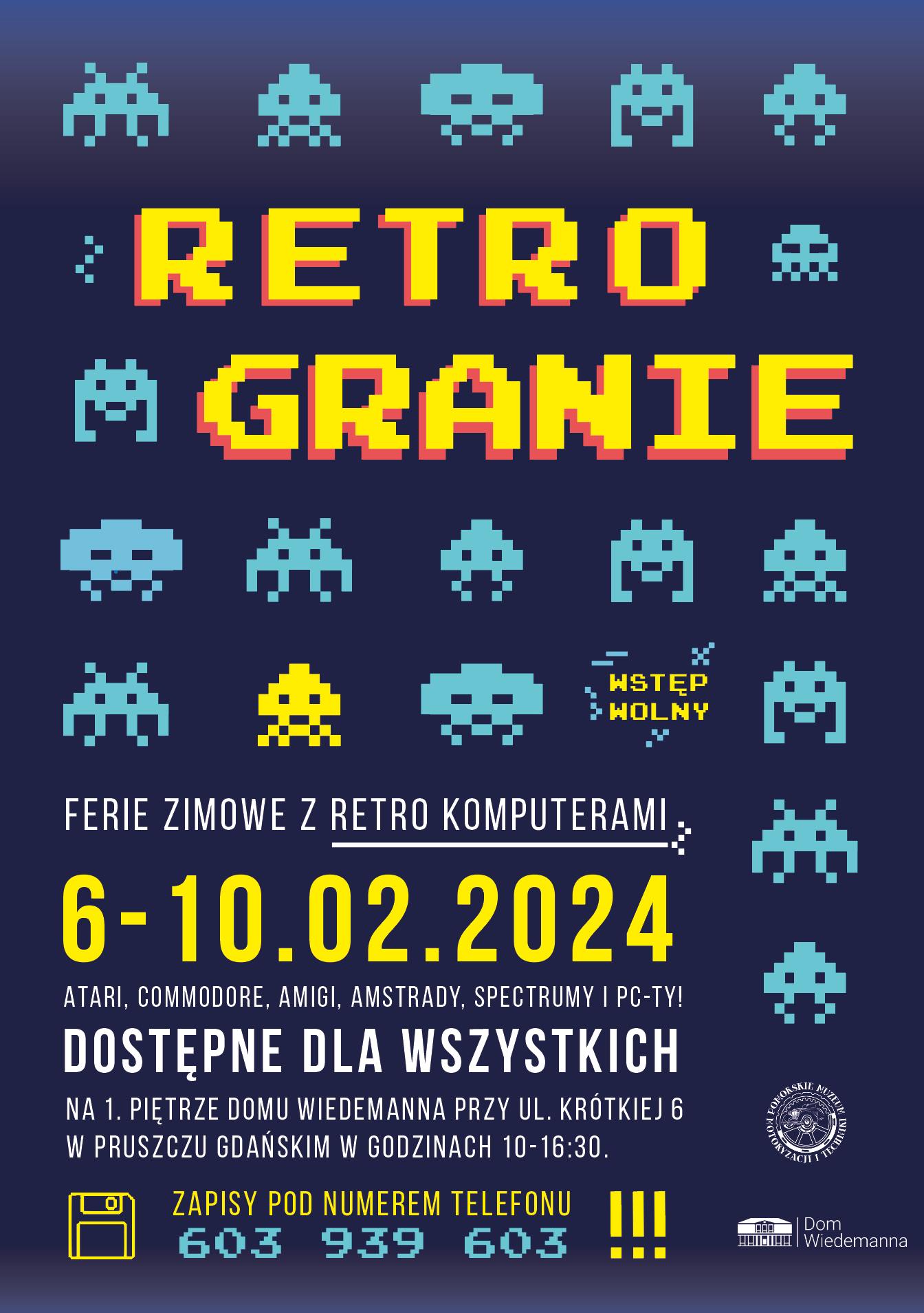 Plakat Retro Granie w Wiedemannie